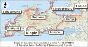 Dingleway Map Annascaul