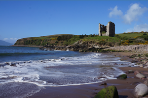 Minard Castle on the Dingle Way